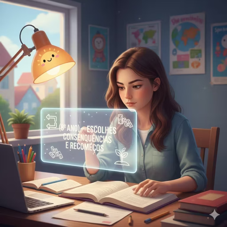 (8º ano) — Escolhas  Consequências e Recomeços