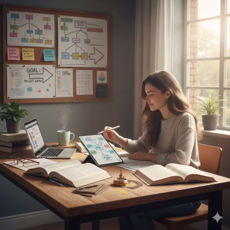 Aprendendo a estudar com foco e direção